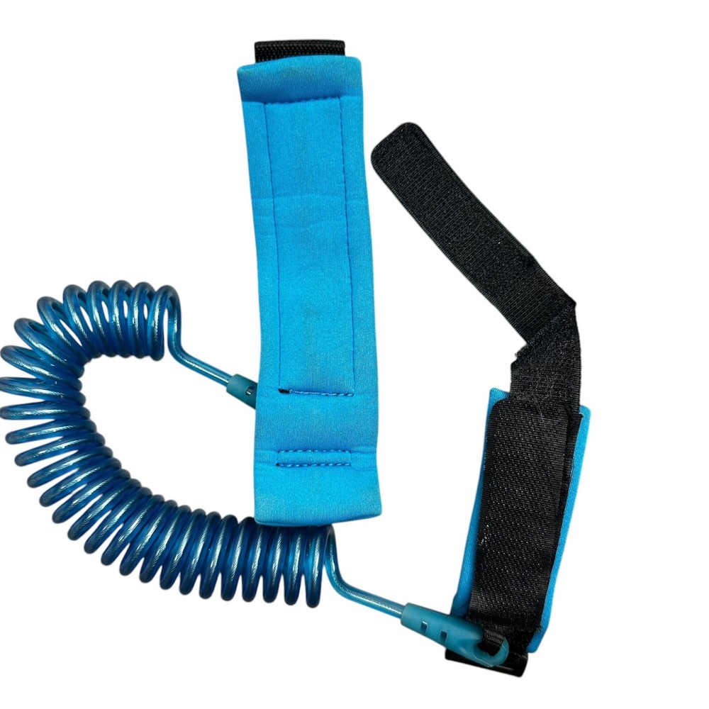 Toddler Harness Leash Baby Anti Lost Wrist Link Blue and Black Safety - Picture 3 of 3